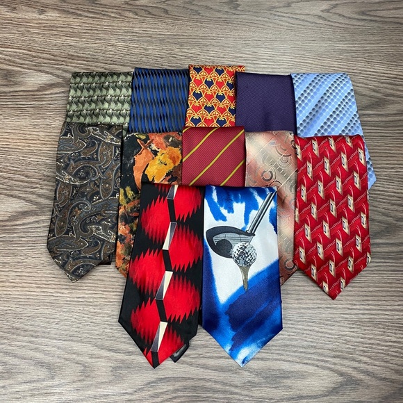 Accessories Lot Of 12 Designer High End Silk Ties Neckties Poshmark